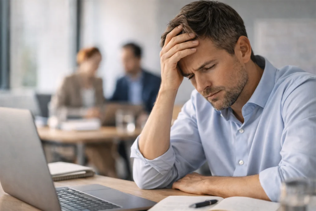 Stress im Büroalltag und Business