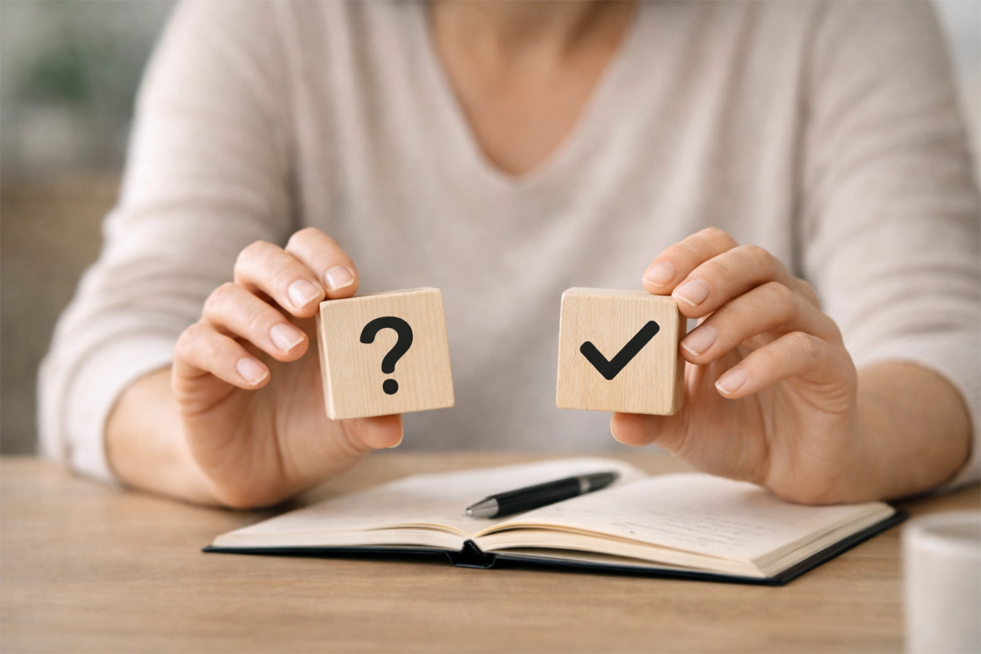 Selbstzweifel sind eine Mischung aus Entscheidungsblockade und Orientierungslosigkeit.